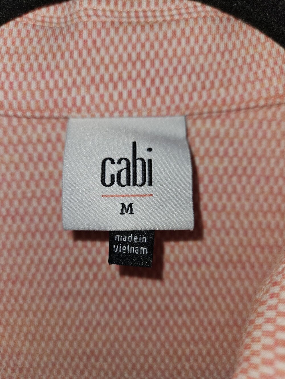 Cabi Take Peacoat 5 Topper Peachy Pink Textured Knit Gold Toned buttons - Picture 10 of 13
